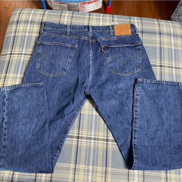 Men’s Original Levi’s 501’s Straight Leg size 38x32 - Picture 10 of 11